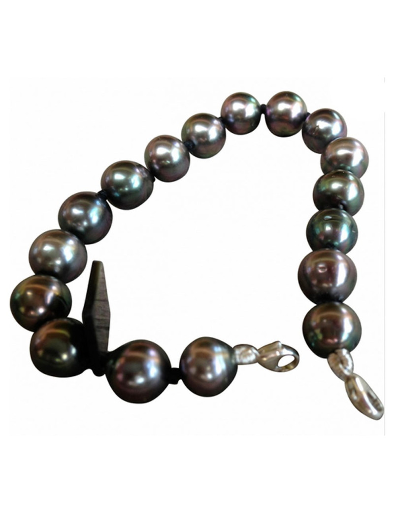 Bracelet 17 perles de Tahiti ROBERT WAN