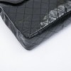 CHANEL vintage black quilted leather bag