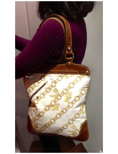 Sac LOUIS VUITTON en toile et cuir