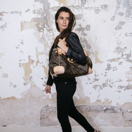 LOUIS VUITTON Brooklyn GM bag in ebony damier canvas - VALOIS VINTAGE PARIS