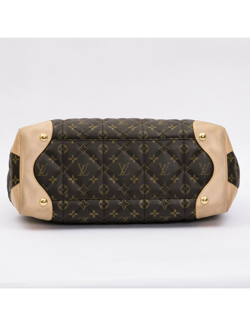 LOUIS VUITTON tote bag in brown monogram coated canvas