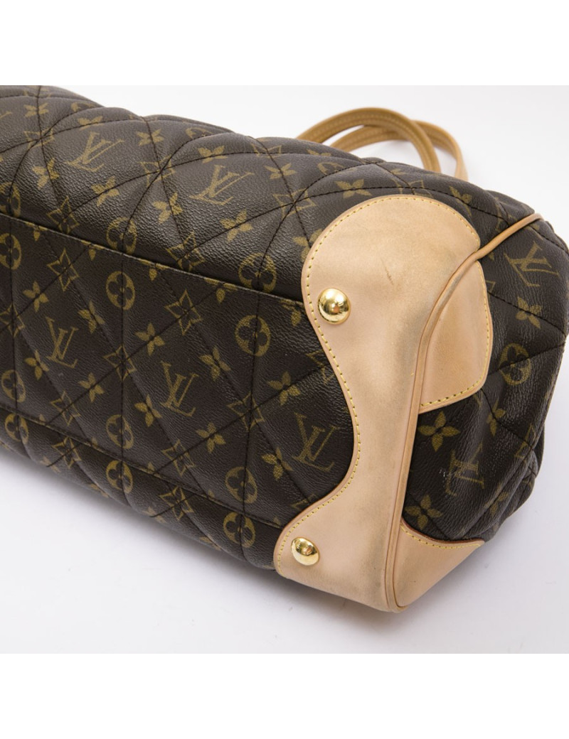 LOUIS VUITTON tote bag in brown monogram coated canvas
