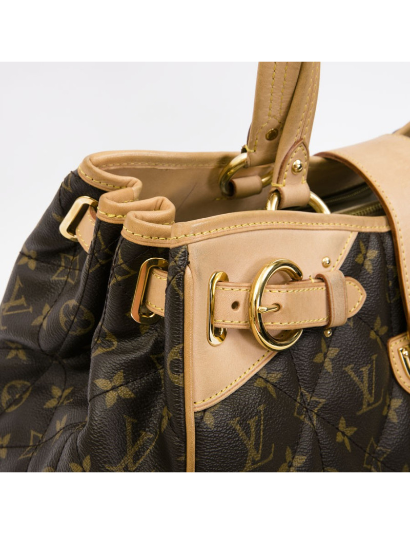 LOUIS VUITTON tote bag in brown monogram coated canvas