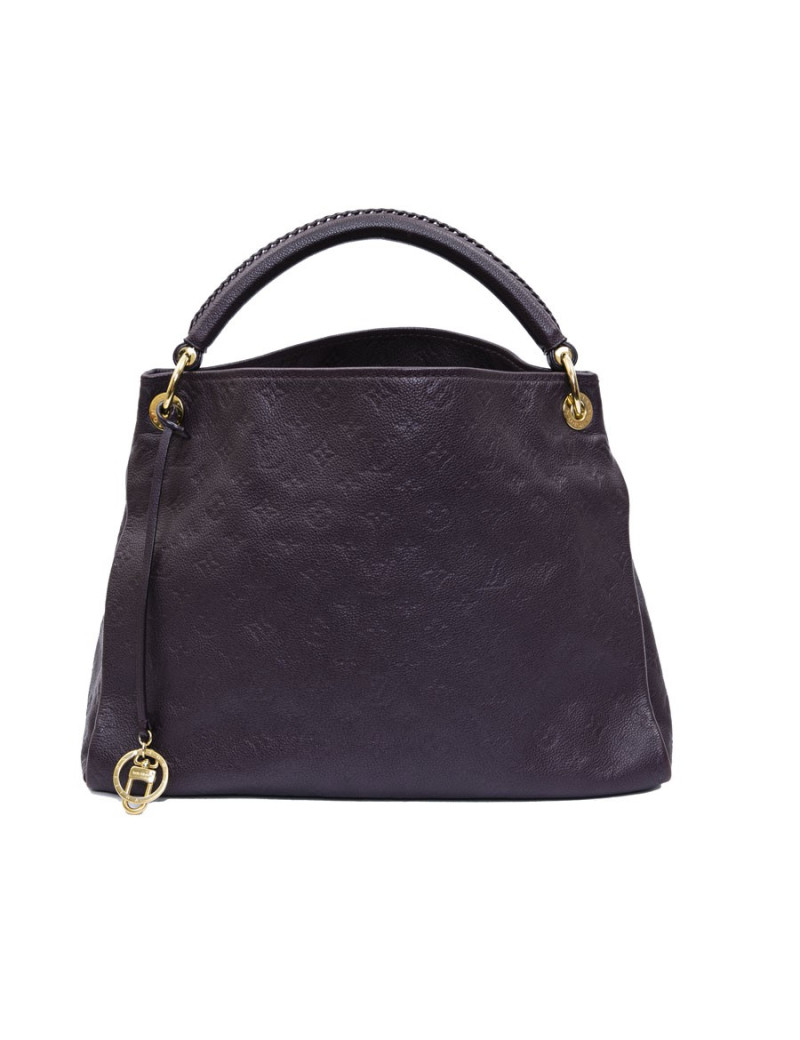 Sac LOUIS VUITTON cuir empreinte 