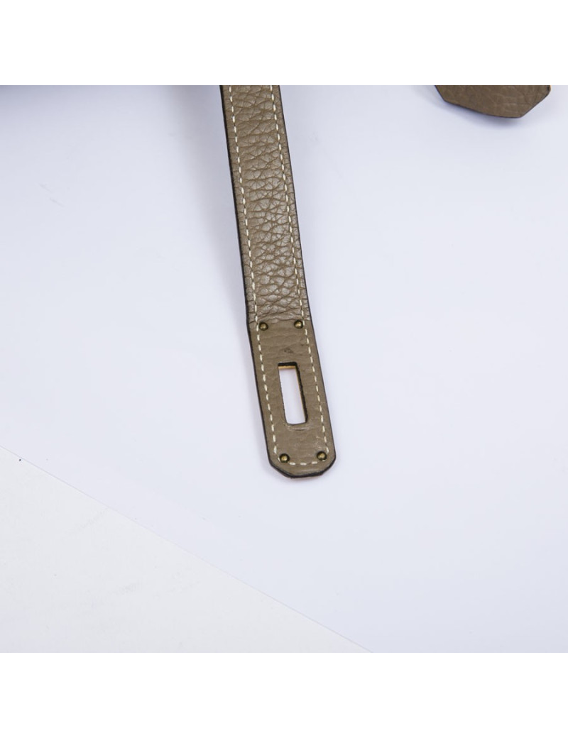 Birkin 35 HERMES cuir taurillon étoupe