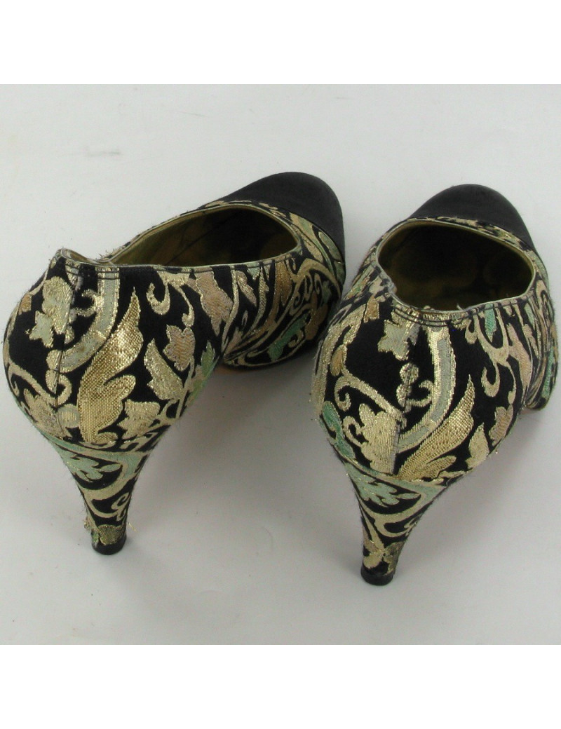 Escarpins CHANEL Couture Vintage T.38