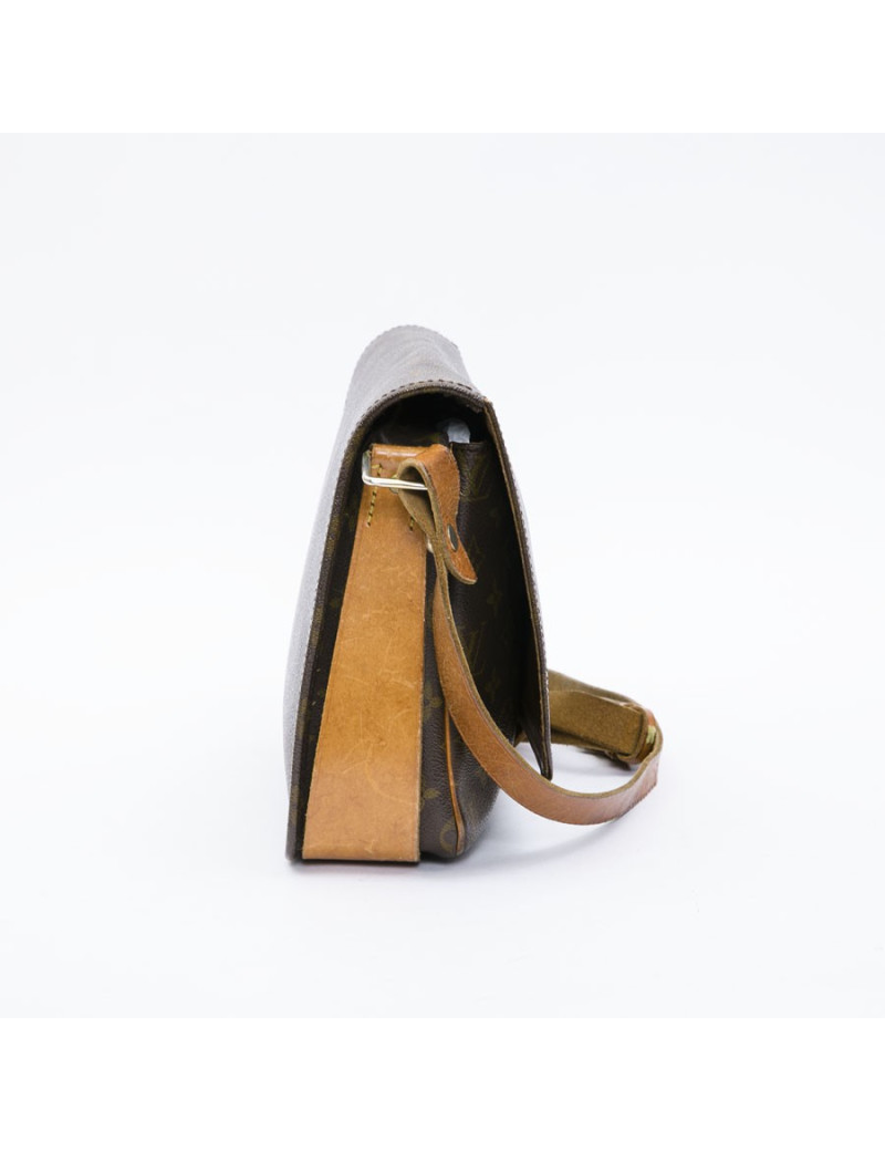 Sacoche Louis Vuitton toile monogram marron