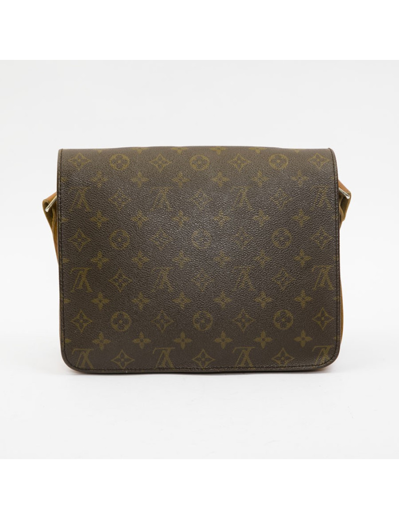 Sacoche Louis Vuitton toile monogram marron