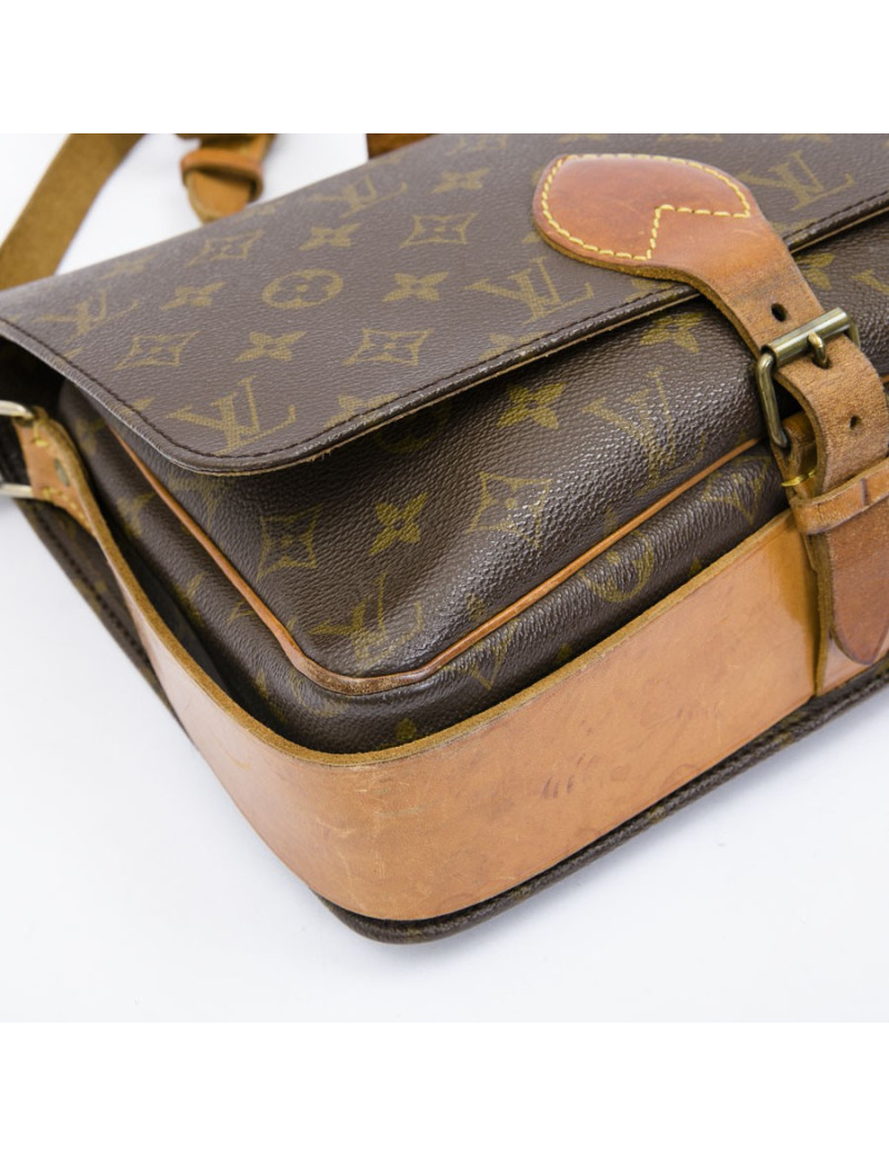 Sacoche Louis Vuitton toile monogram marron