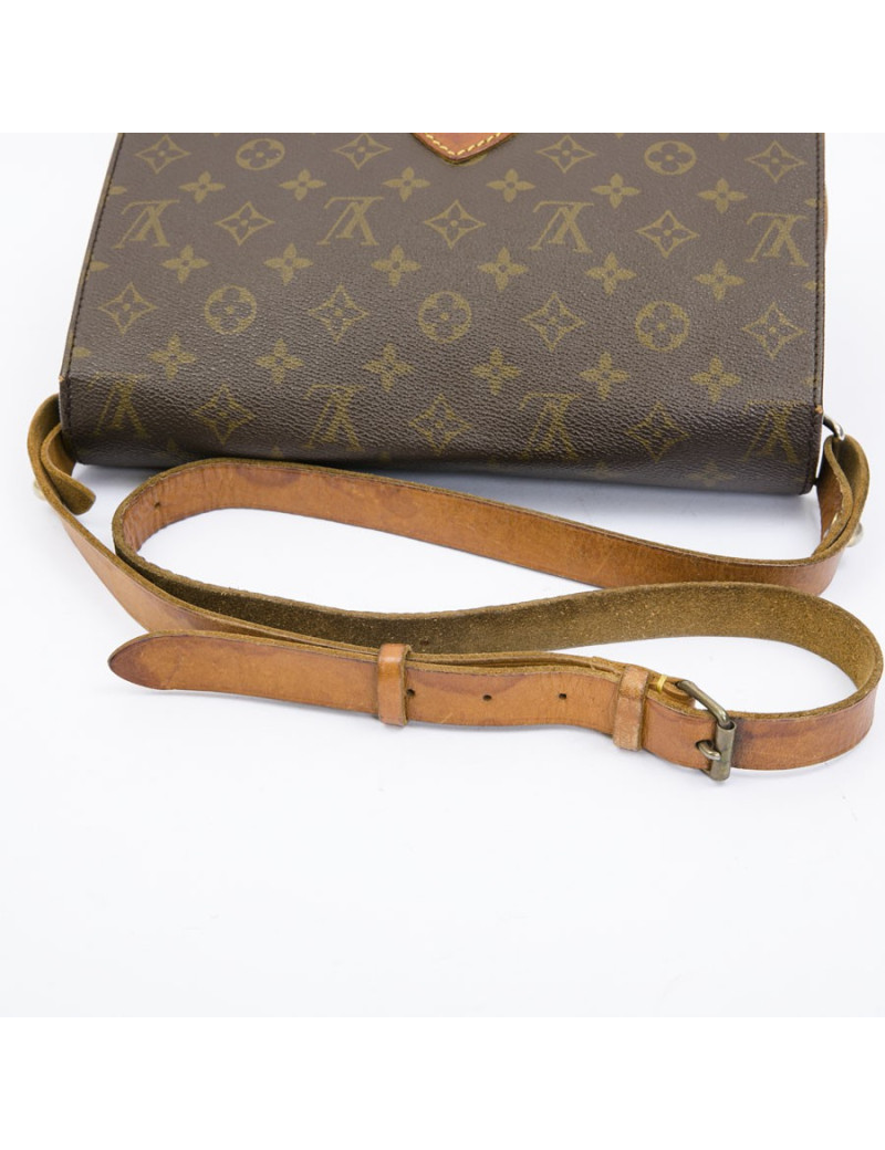 Sacoche Louis Vuitton toile monogram marron