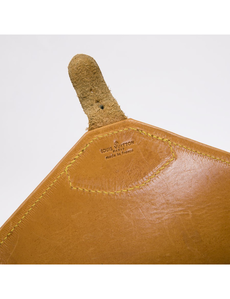 Sac cartable Louis Vuitton toile monogram marron