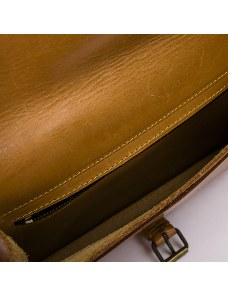 Sac cartable Louis Vuitton toile monogram marron