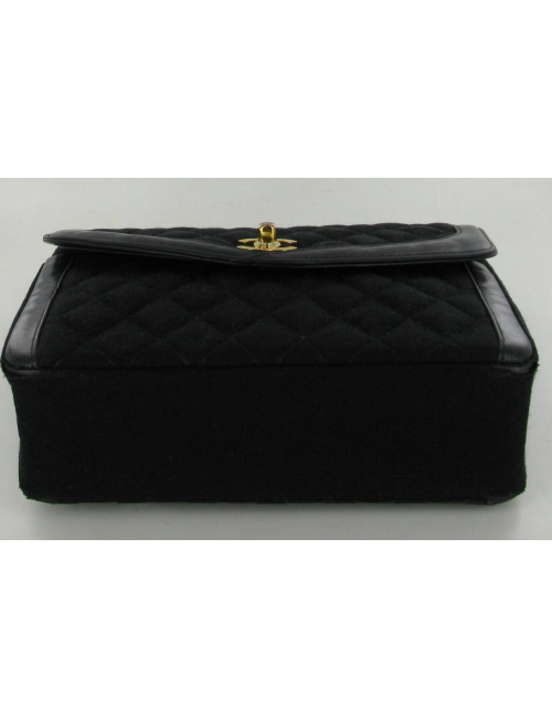 Sac CHANEL Vintage Jersey noir
