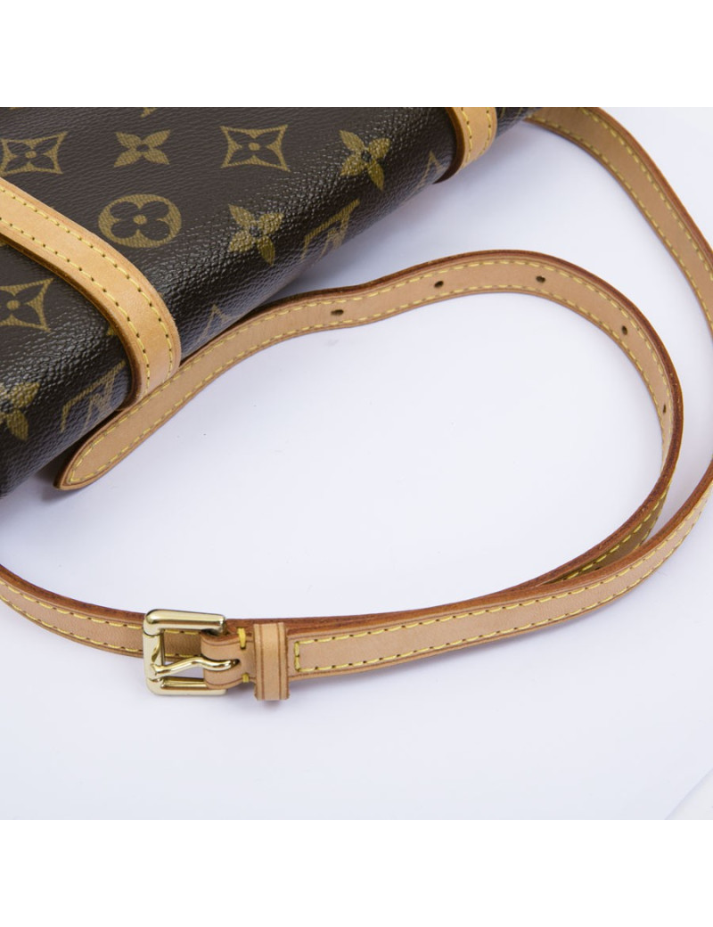 Sac banane LOUIS VUITTON en toile Monogram