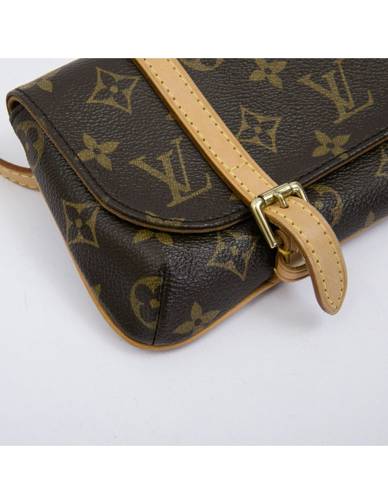 Sac banane LOUIS VUITTON en toile Monogram