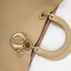 DIOR 'Diorissimo' bag in beige nude taurillon leather
