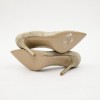 GIANVITO ROSSI high heels in beige suede size 37FR