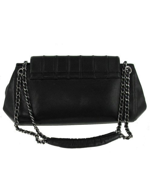 Sac CHANEL  en cuir d'agneau noir