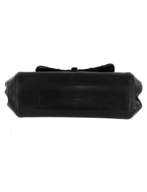 Sac CHANEL  en cuir d'agneau noir