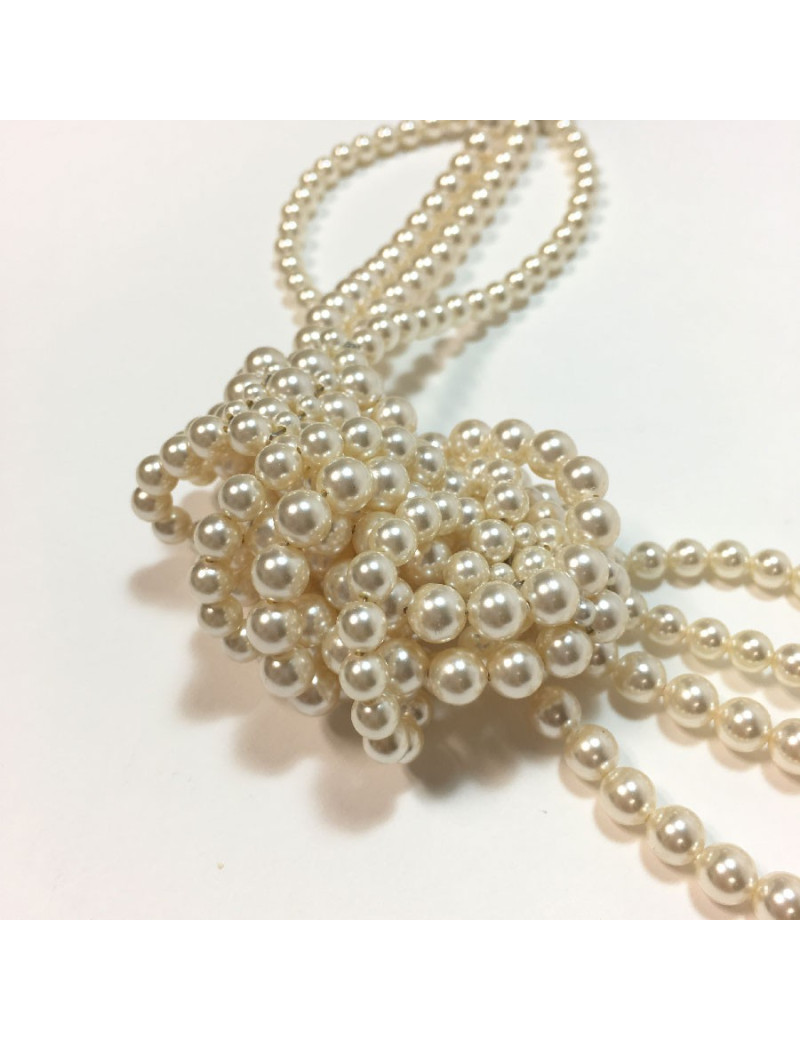 Bijou de tête CHANEL perles nacrées