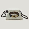 Bracelet Kelly HERMES cuir box noir