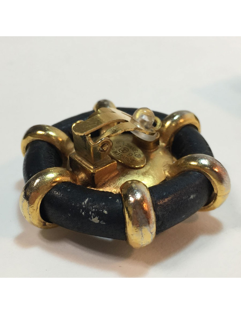 Boucles d'oreille clips CHANEL Vintage