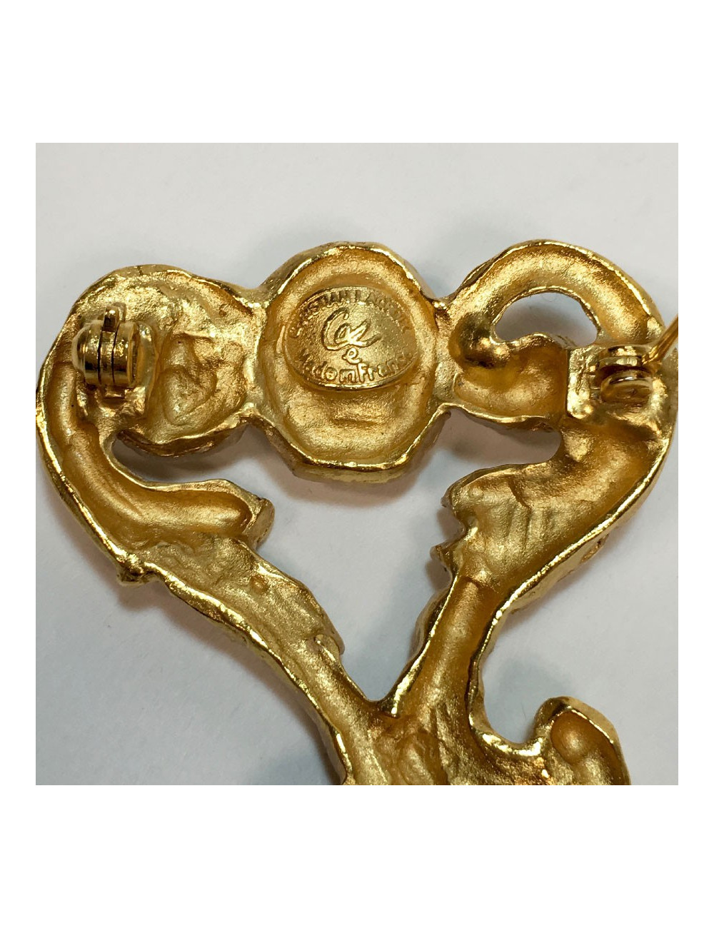 Broche CHRISTIAN LACROIX vintage