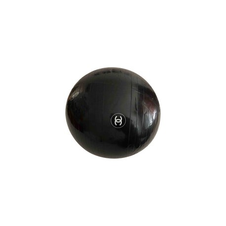 Ballon de gymnastique CHANEL noir grand modèle