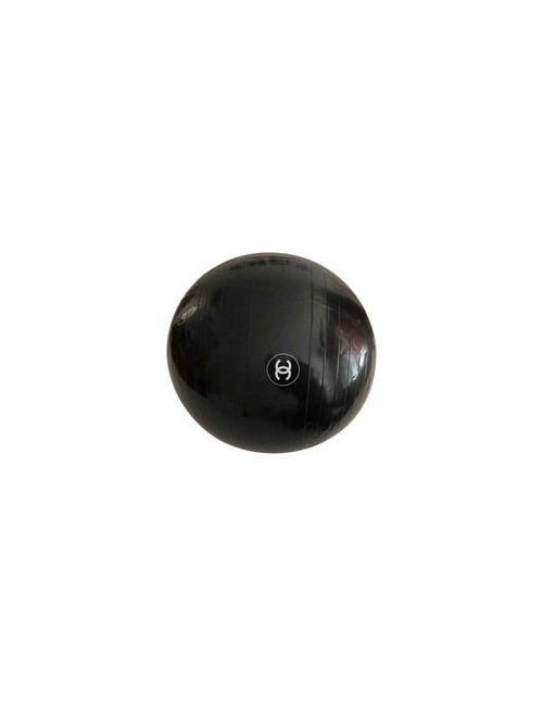 Ballon de gymnastique CHANEL noir grand modèle