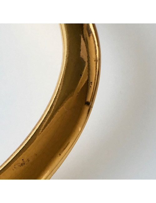 Collier YVES SAINT LAURENT rigide doré