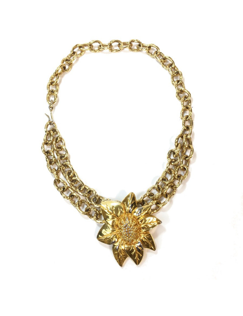 Ceinture LANVIN T68 en métal doré