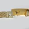 CHANEL Vintage belt in gilt metal mesh