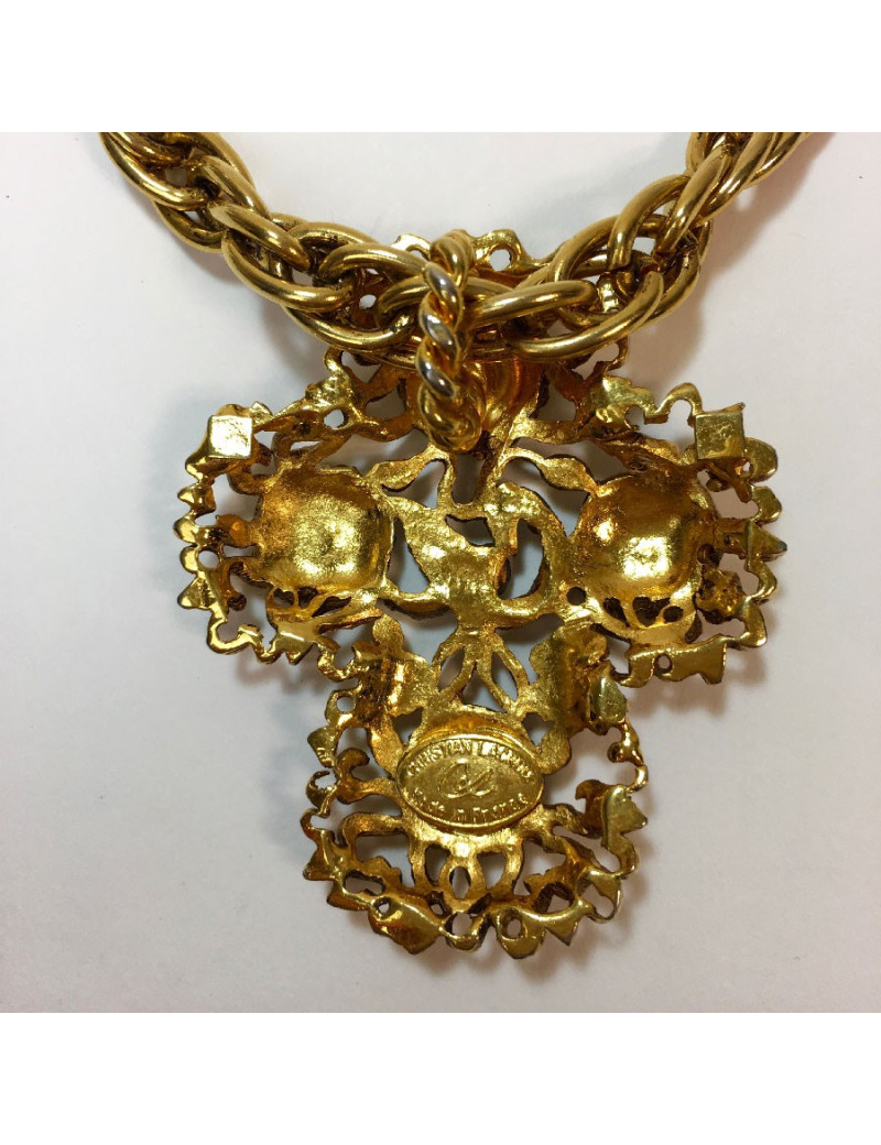 Collier CHRISTIAN LACROIX vintage