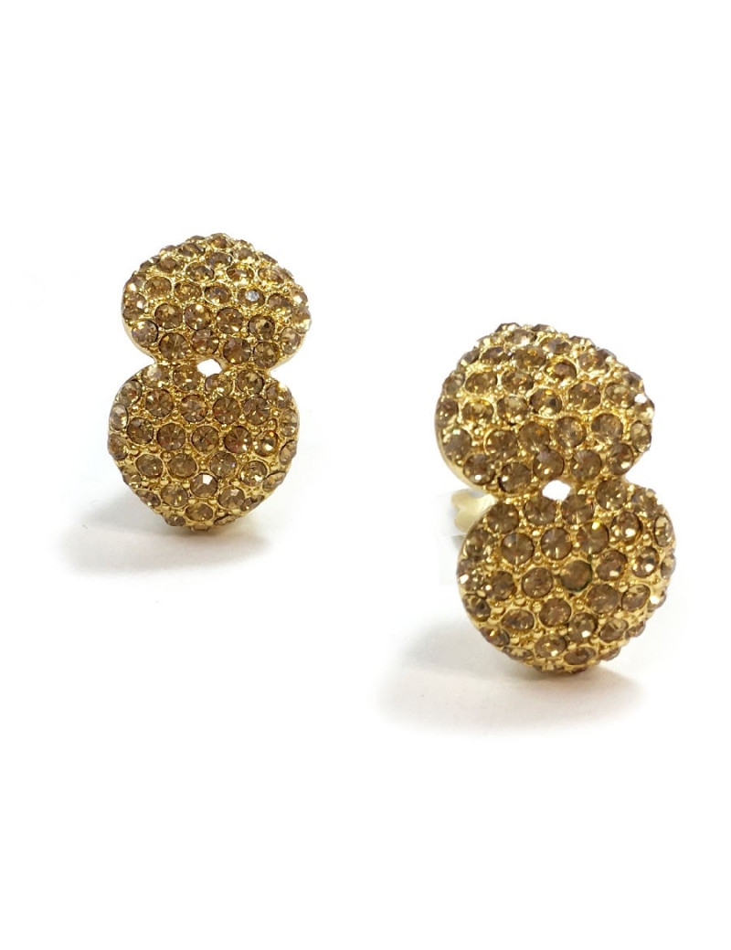 Boucles d'oreille clips YSL SAINT LAURENT Vintae