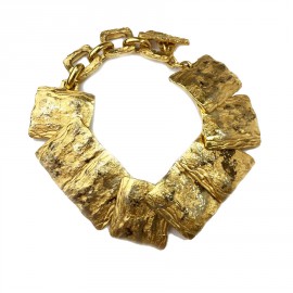 Bracelet YVES SAINT LAURENT métal doré