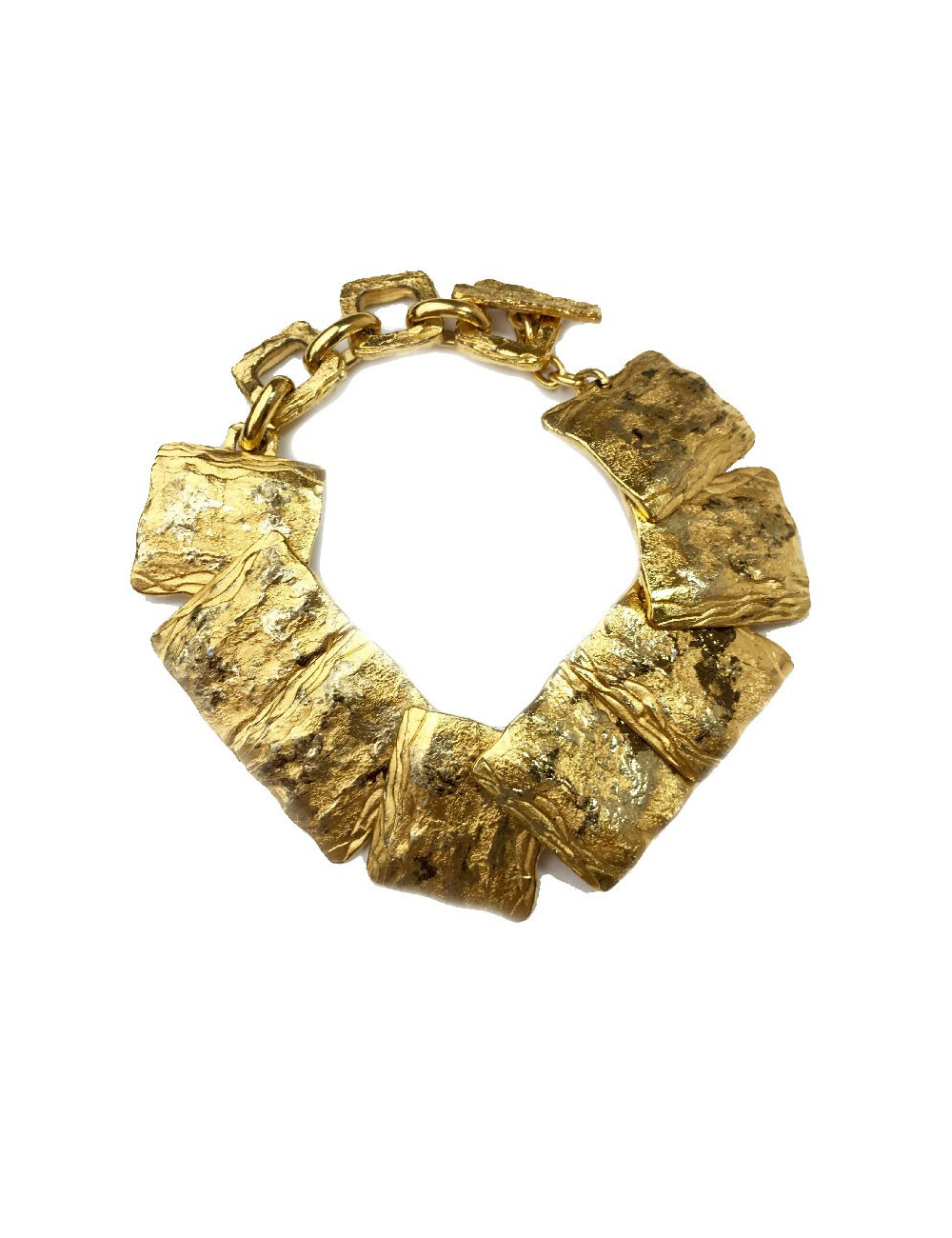 Bracelet YVES SAINT LAURENT métal doré