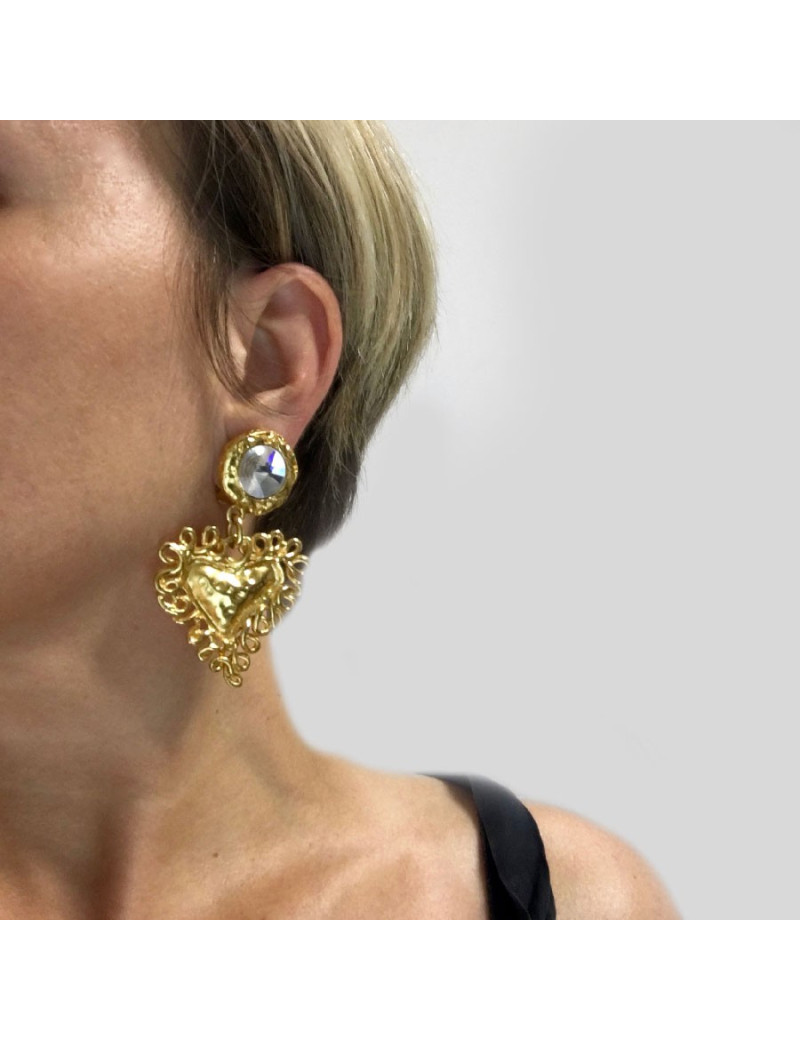 Boucles d'oreille clips CHRISTIAN LACROIX Vintage