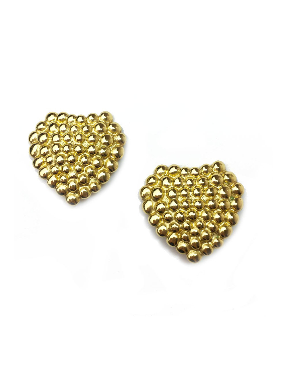 Boucles d'oreille clips YSL SAINT LAURENT Vintage