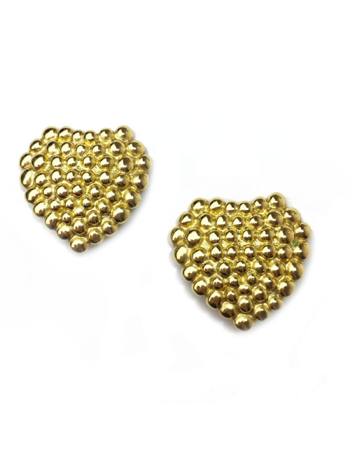 Boucles d'oreille clips YSL SAINT LAURENT Vintage