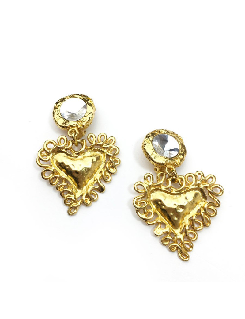 Boucles d'oreille clips CHRISTIAN LACROIX Vintage