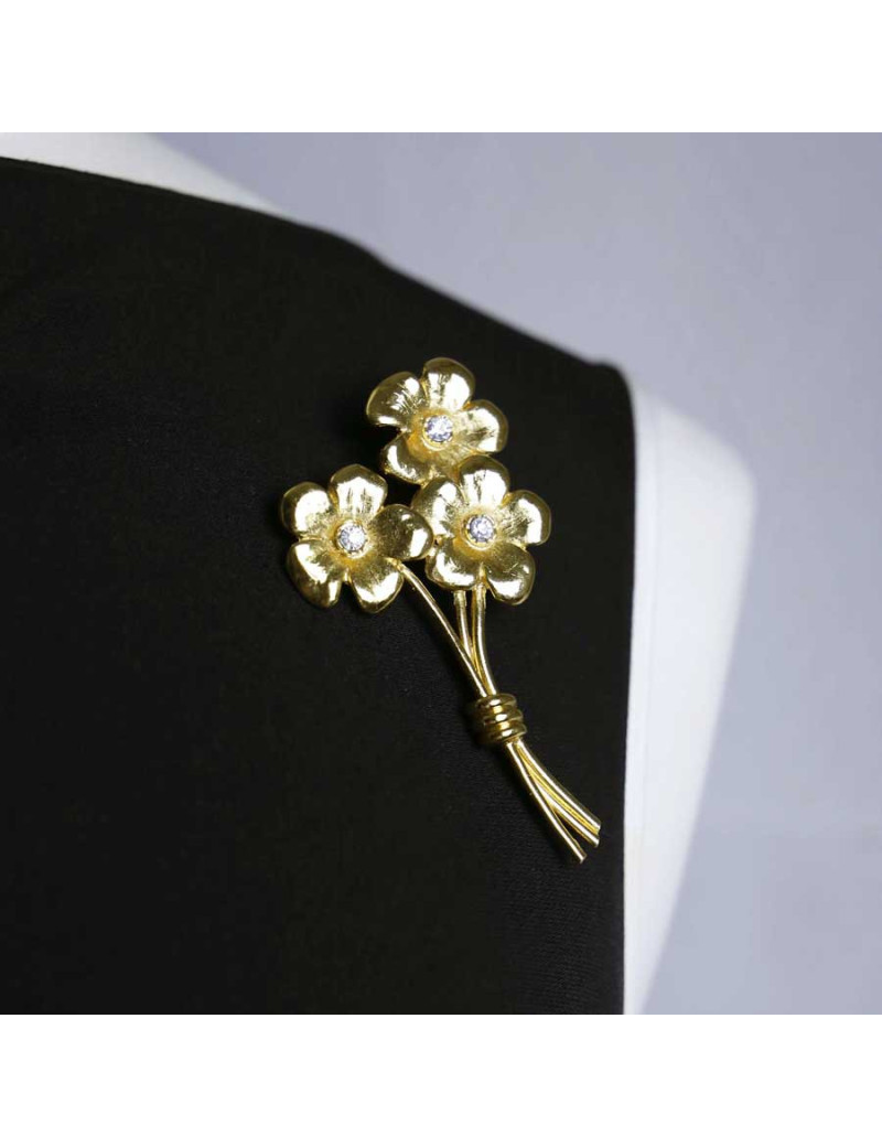 Broche YSL SAINT LAURENT Vintage