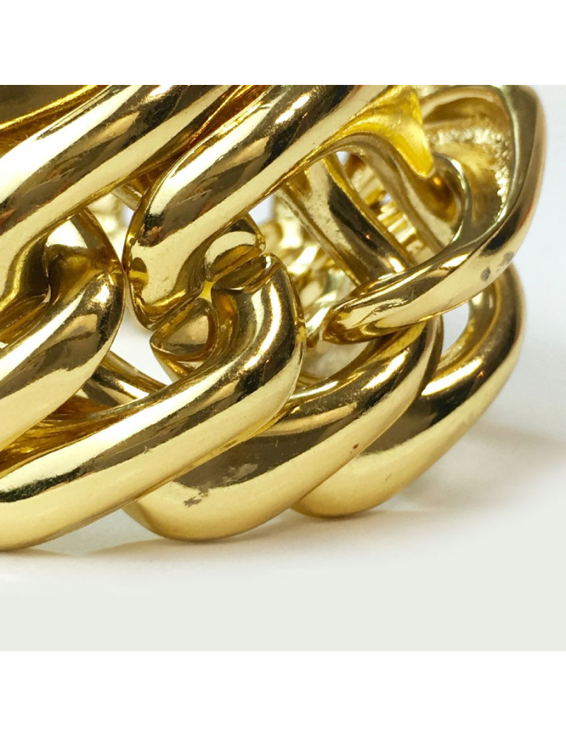 Bracelet YVES SAINT LAURENT gourmette doré
