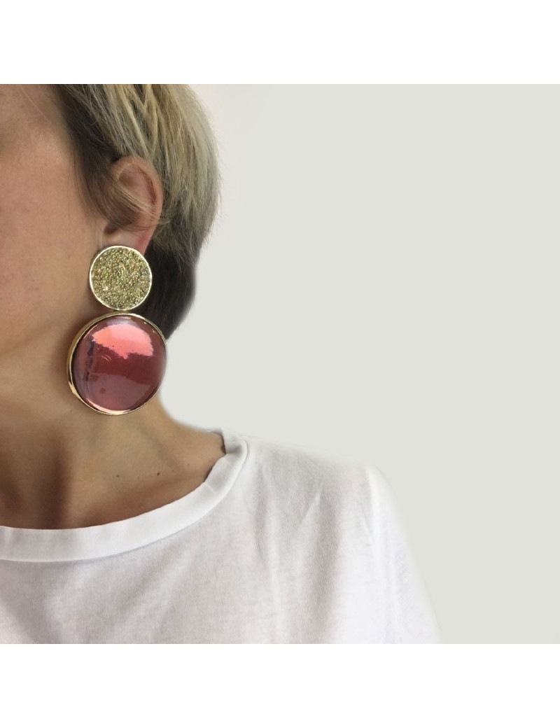 Boucles d'oreilles Clips YVES SAINT LAURENT vintage