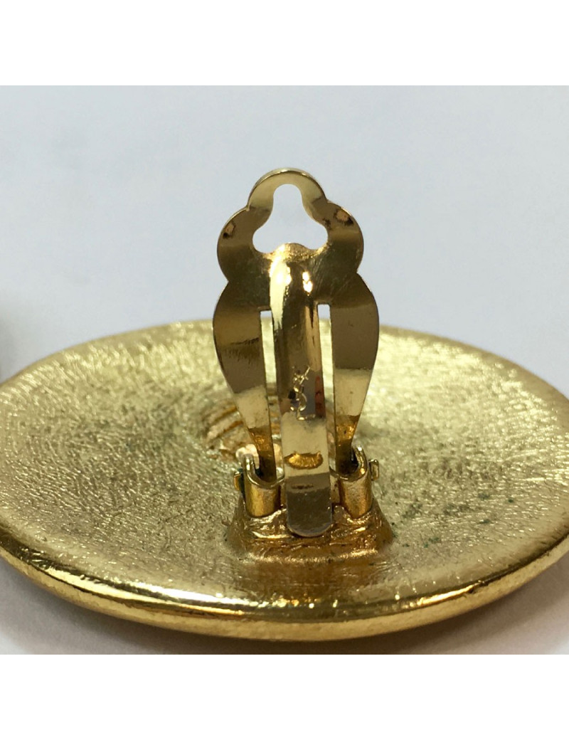 Boucles d'oreille clips YSL SAINT LAURENT