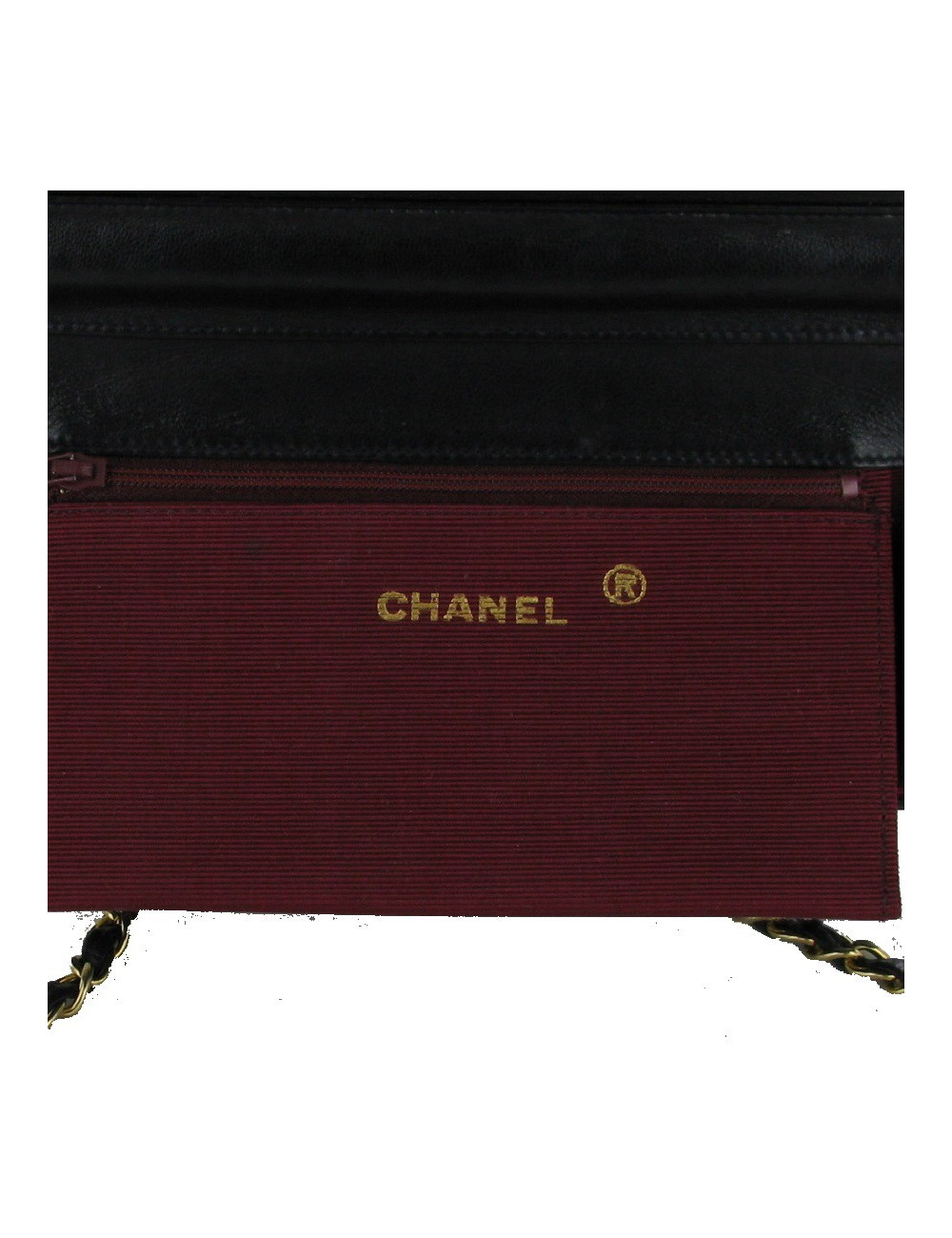 sac CHANEL cuir bleu