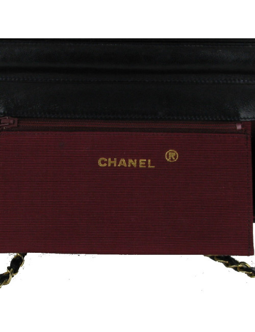 sac CHANEL cuir bleu