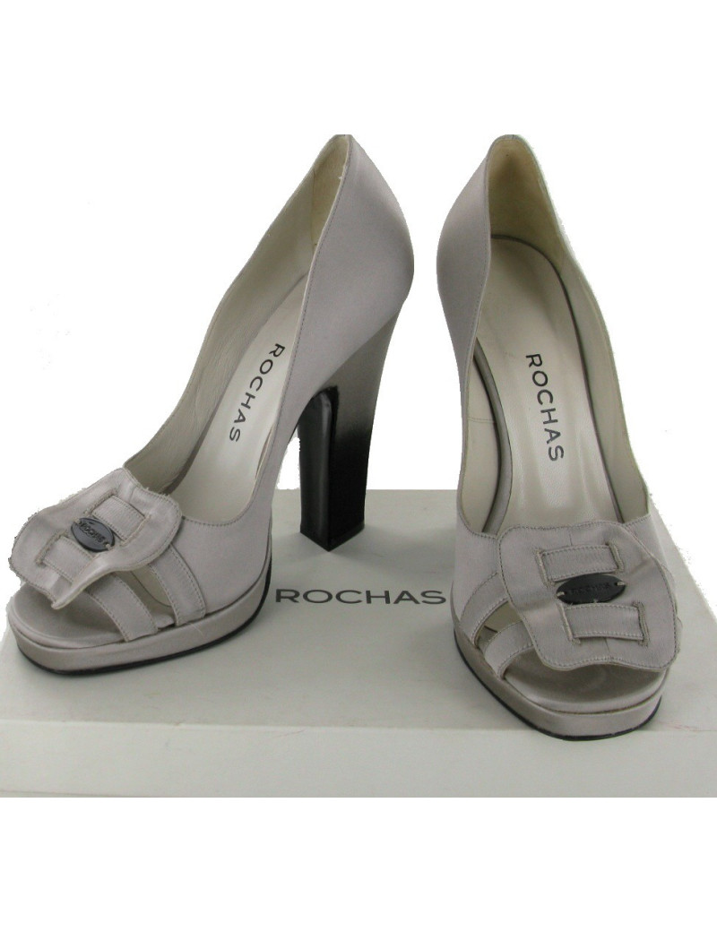 Escarpins ROCHAS gris