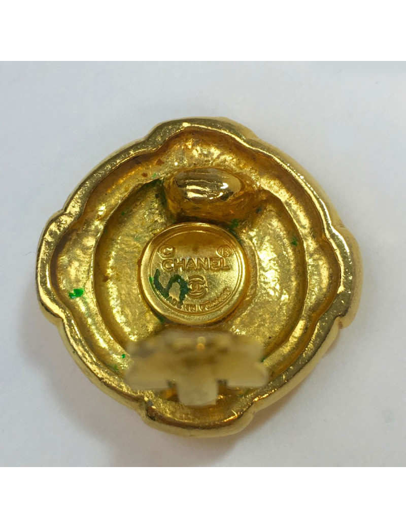 Boucles d'oreille clips CHANEL Vintage