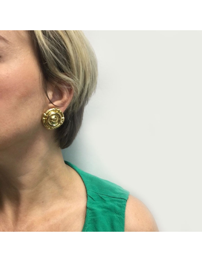 Boucles d'oreille clips CHANEL Vintage