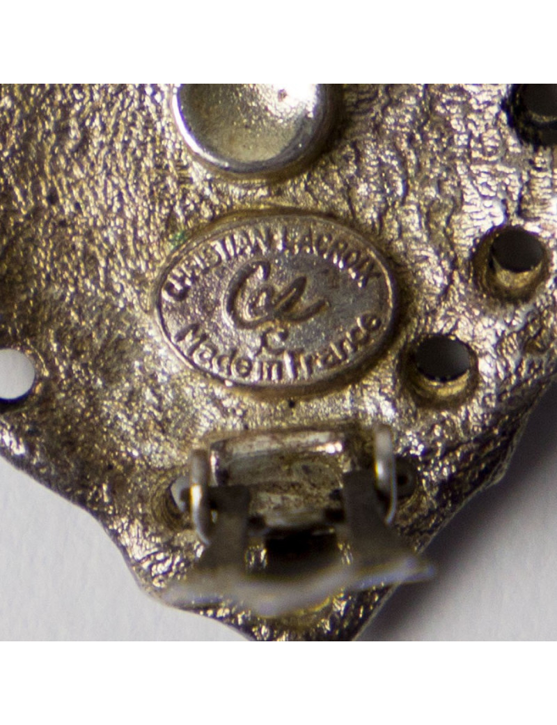 Boucles d'oreille clips CHRISTIAN LACROIX Vintage